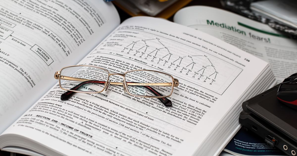 textbook workbook desk study materials