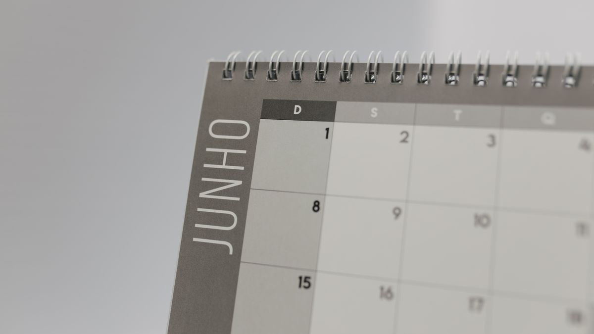 calendar study schedule planner desk