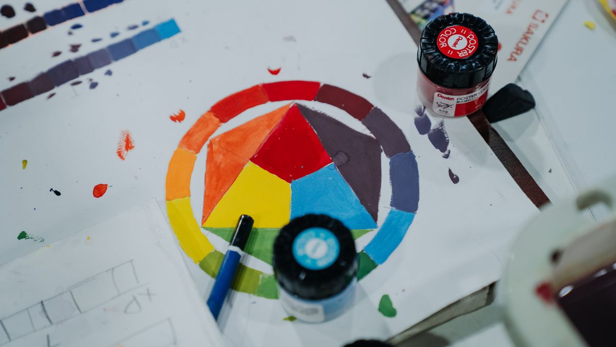 color wheel palette chart