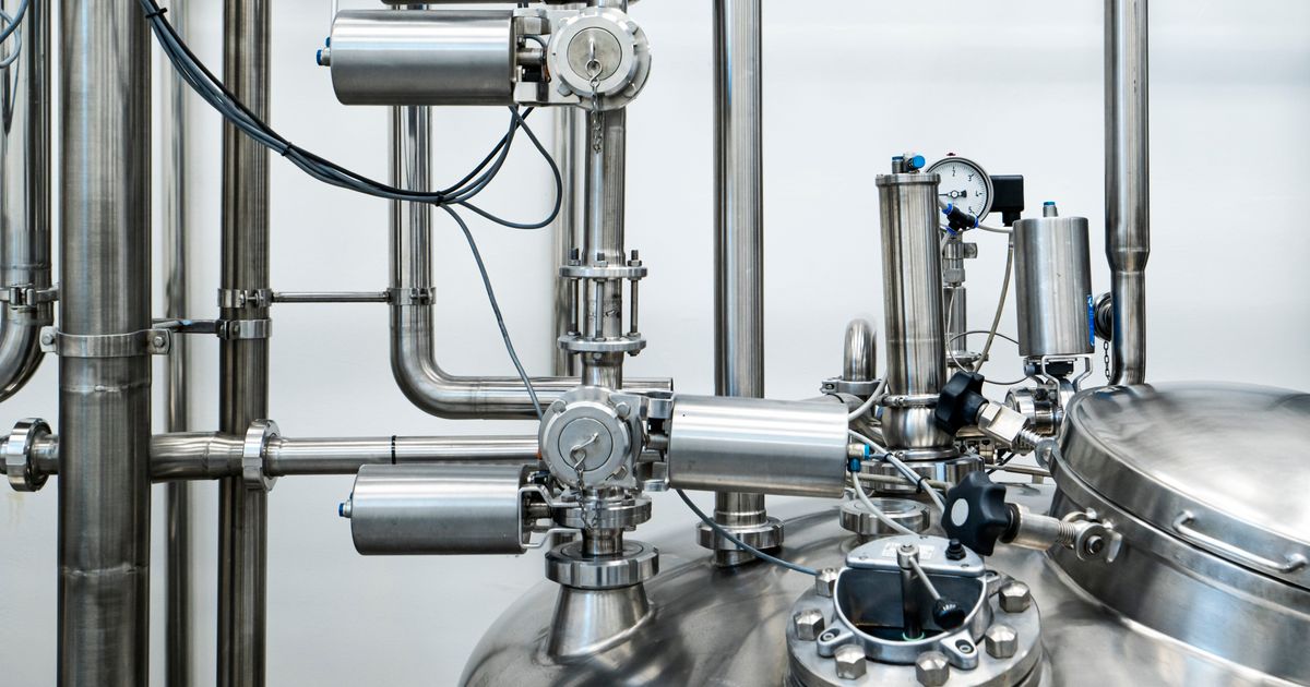 industrial boiler room factory equipment