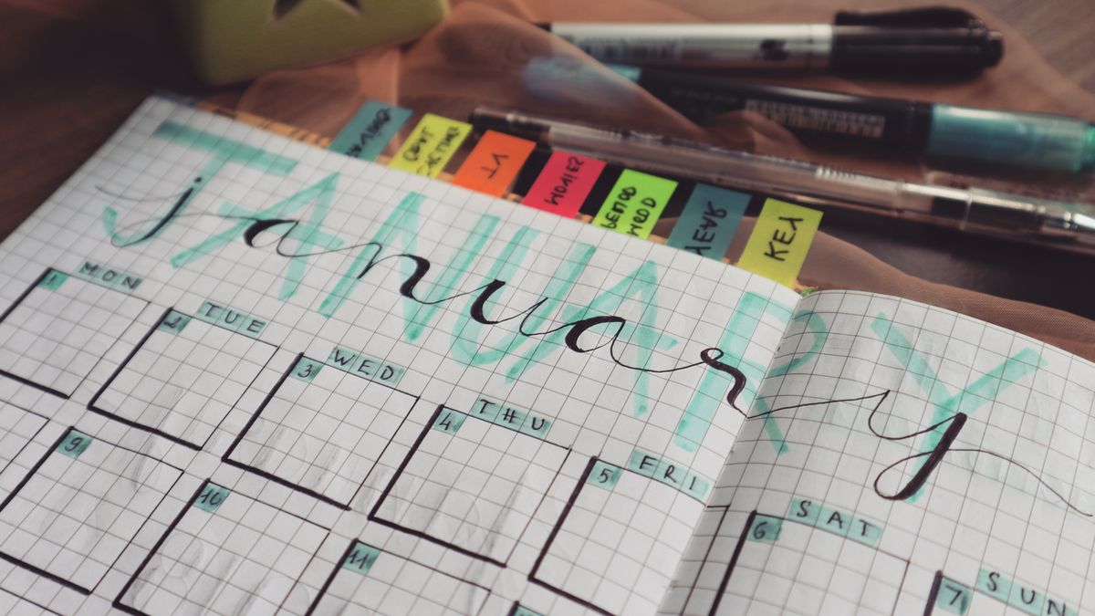 2-month self-study schedule timeline for color coordinator exam divided into weekly phases