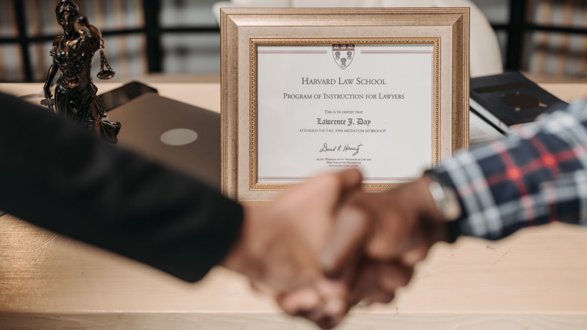 certificate diploma desk