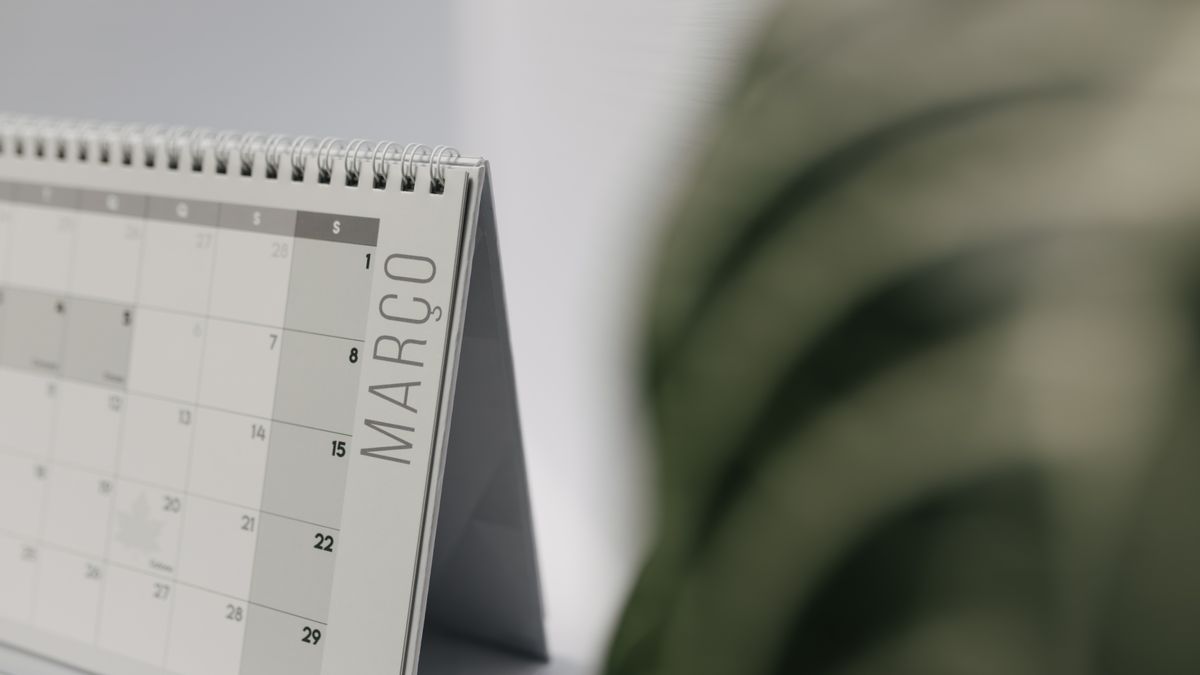 calendar study schedule planner desk