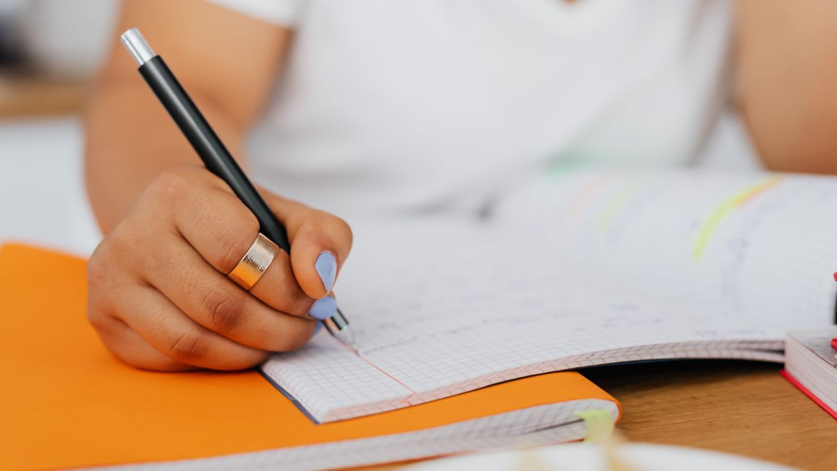 nail study desk textbook practice tips