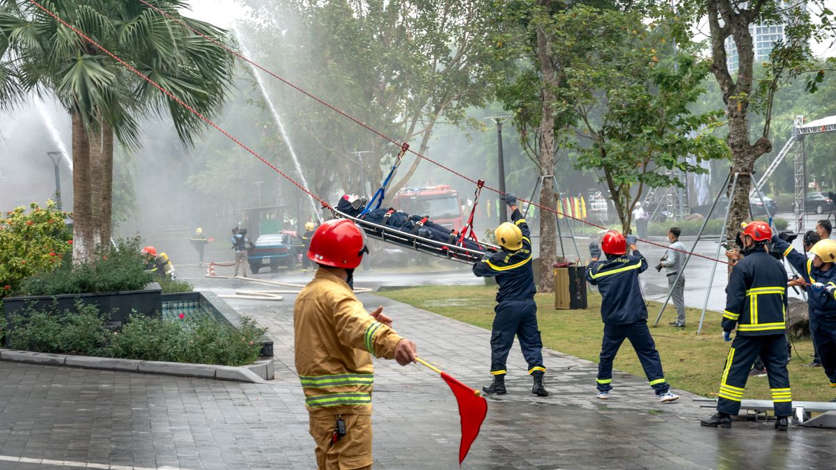 community disaster drill volunteers