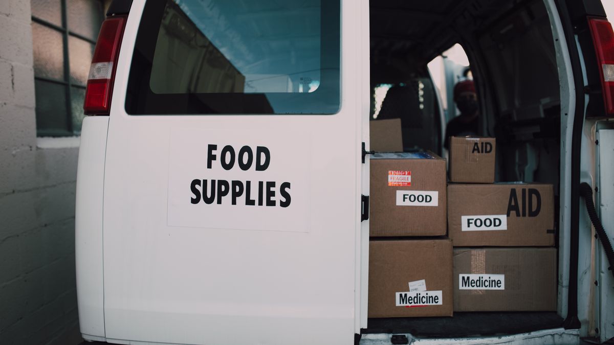 community volunteers emergency supplies
