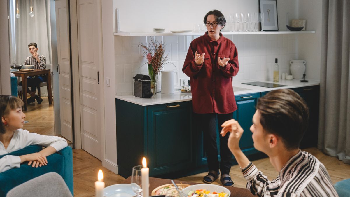 apartment residents meeting community room japan