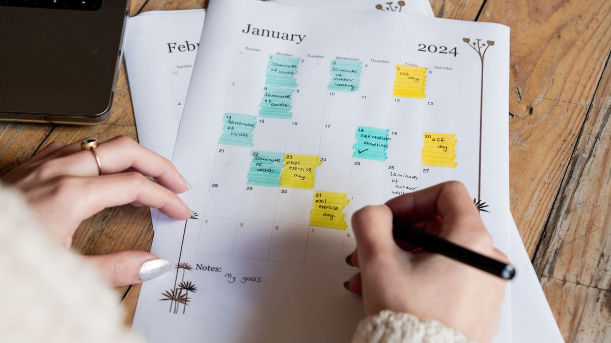 calendar planner study schedule