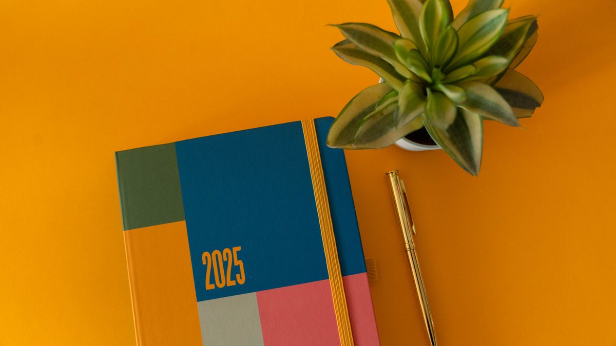 calendar planner with study schedule notebook