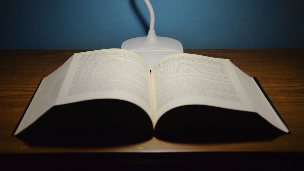 securities exam textbook on study desk