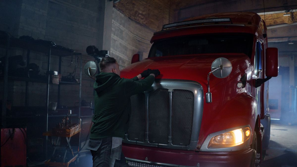 truck driver training classroom